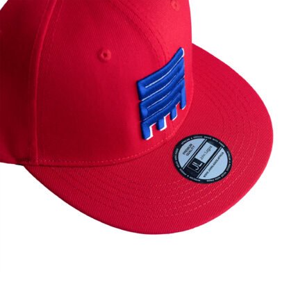 John Lagos Red Journey Snapback