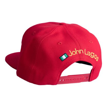 John Lagos Red Journey Snapback